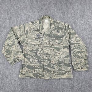 USAF Air Force ABU Coat Mens 40XS Camouflage Utility Jacket Bethel Industries
